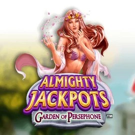 Almighty Jackpots: Garden of Persephone by Novomatic, showcased at casinonightluck.uk – game logo