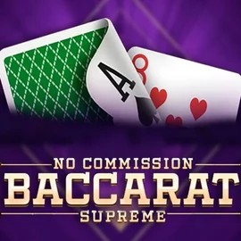 Baccarat Supreme logo by OneTouch Games Night Luck Casino