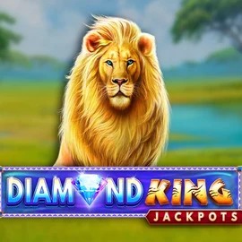 Try Diamond King Jackpots slot by SpinPlay Games on casinonightluck.uk – logo image