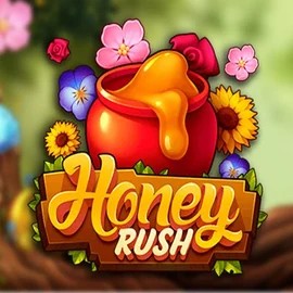 Slots logo of Honey Rush from Play'n GO at Night Luck Casino