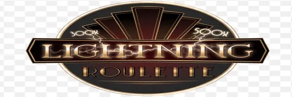 Lightning Roulette slot logo by Evolution at Night Luck Casino