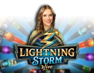 Lightning Storm slot visual from Evolution available on casinonightluck.uk