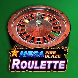 Mega Fire Blaze Roulette logo by Playtech Night Luck Casino