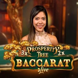 Prosperity Tree Baccarat casino game by Evolution – featured logo at Night Luck Casino